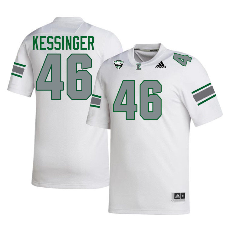 #46 Rudy Kessinger Eastern Michigan Jersey,Eastern Michigan University Eagles Football Jersey-White